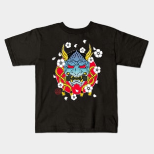 Hannya, the mask of the demon Kids T-Shirt